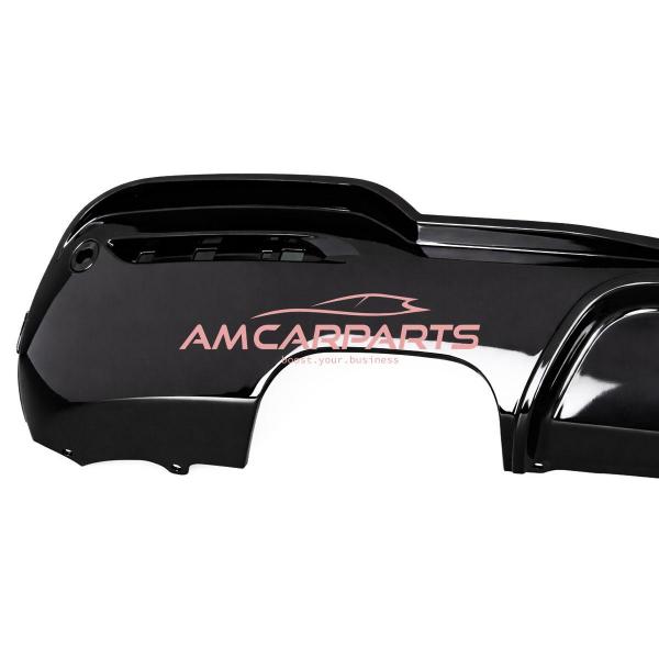 Upgrade Sport Design Heck Diffusor passend für BMW 3er F34 13-20 Hochglanz schwarz