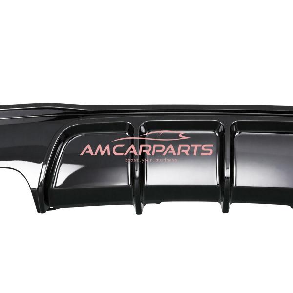 Upgrade Sport Design Heck Diffusor passend für BMW 3er F34 13-20 Hochglanz schwarz