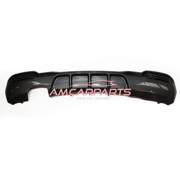Upgrade Sport Design Heck Diffusor passend für BMW 3er F34 13-20 Carbon-Optik