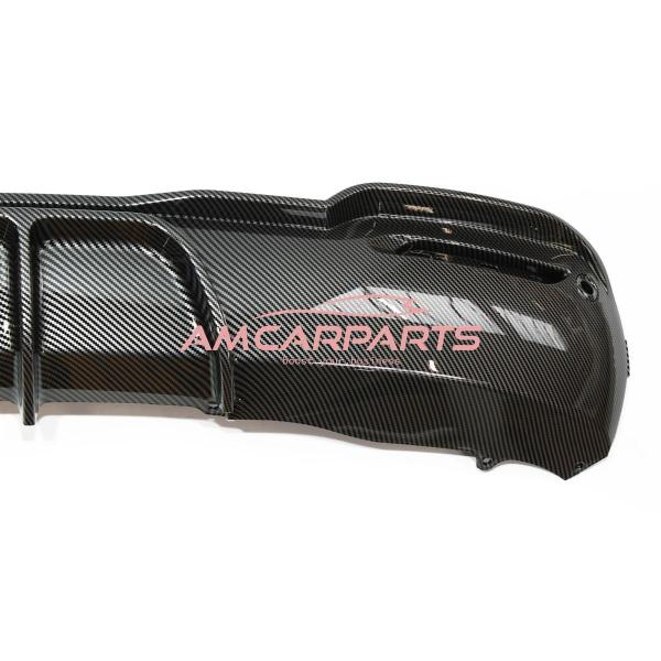 Upgrade Sport Design Heck Diffusor passend für BMW 3er F34 13-20 Carbon-Optik