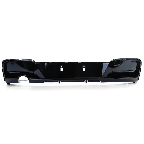 Upgrade Sport Design Heck Diffusor passend für BMW 1er F20 / F21 Vor-Facelift 11-15 Hochglanz schwarz