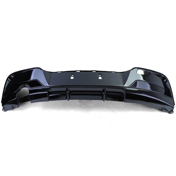 Upgrade Sport Design Heck Diffusor passend für BMW 1er F20 / F21 Vor-Facelift 11-15 Hochglanz schwarz