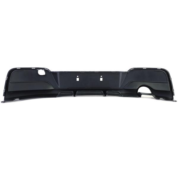 Upgrade Sport Design Heck Diffusor passend für BMW 1er F20 / F21 Vor-Facelift 11-15 Hochglanz schwarz