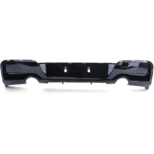 Upgrade Sport Design Heck Diffusor passend für BMW 1er F20 / F21 Vor-Facelift 11-15 Hochglanz schwarz
