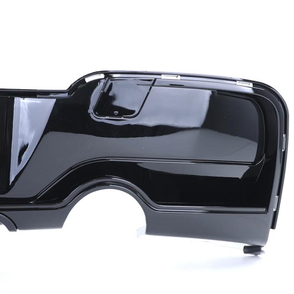 Upgrade Sport Design Heck Diffusor passend für BMW 1er F20 / F21 Vor-Facelift 11-15 Hochglanz schwarz