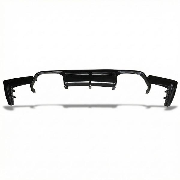 Upgrade Sport Design Heck Diffusor passend für BMW 3er F30 Limousine 11-18 Hochglanz schwarz