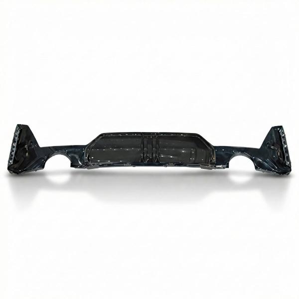 Upgrade Sport Design Heck Diffusor passend für BMW 3er G20 / G21 Facelift Limousine / Touring 22+ Hochglanz schwarz