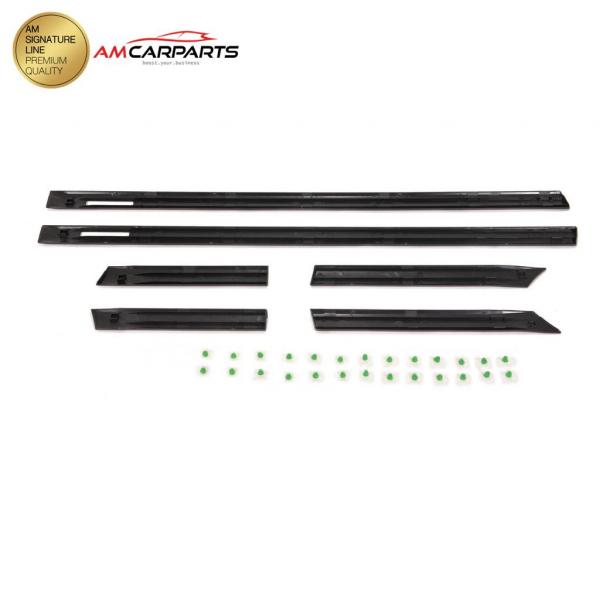 Upgrade Türleisten / Zierleisten Komplettset + Emblem Motorsport für 3er BMW E36 Coupe+Cabrio 90-99 schwarz Upgrade Türleisten / Zierleisten Komplettset + Emblem Motorsport für 3er BMW E36 Coupe+Cabrio 90-99 schwarz