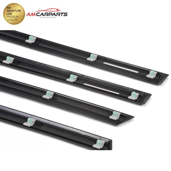 Upgrade Türleisten / Zierleisten Komplettset + Emblem Motorsport für 3er BMW E36 Coupe+Cabrio 90-99 schwarz Upgrade Türleisten / Zierleisten Komplettset + Emblem Motorsport für 3er BMW E36 Coupe+Cabrio 90-99 schwarz