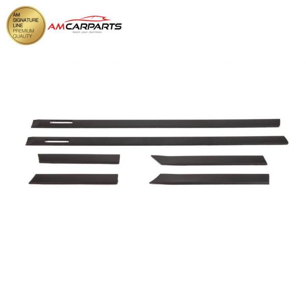 Set Türleisten Schwarz Zierleisten +Emblem Motorsport passt für BMW E36 Coupe Cabrio Serie & M-Paket Set Türleisten Schwarz Zierleisten +Emblem Motorsport passt für BMW E36 Coupe Cabrio Serie & M-Paket
