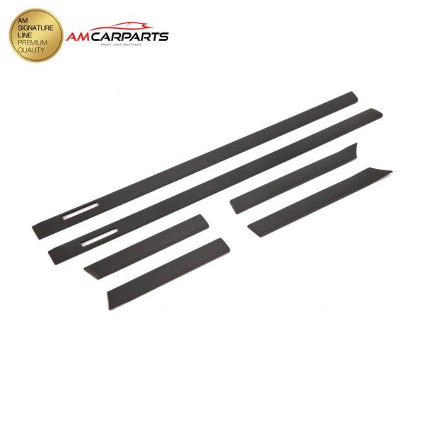 Upgrade Türleisten / Zierleisten Komplettset + Emblem Motorsport für 3er BMW E36 Coupe+Cabrio 90-99 schwarz Upgrade Türleisten / Zierleisten Komplettset + Emblem Motorsport für 3er BMW E36 Coupe+Cabrio 90-99 schwarz
