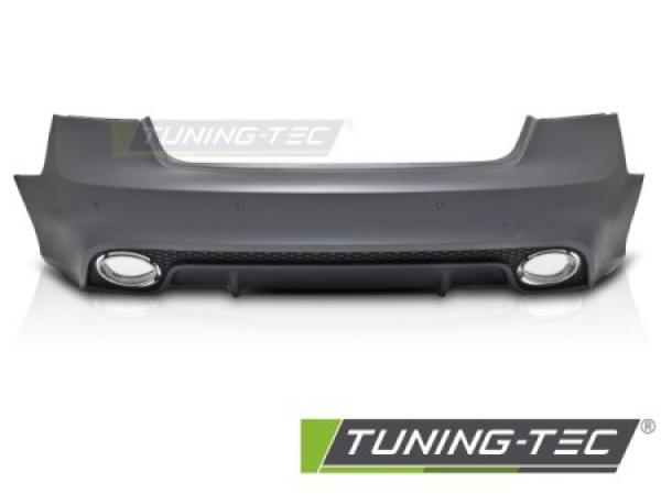 Upgrade Sport Design Heckstoßstange für Audi A5 8T / 8F Facelift 11-16 inkl. Zubehör in Schwarz matt