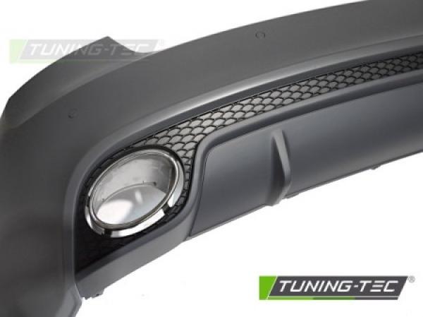 Upgrade Sport Design Heckstoßstange für Audi A5 8T / 8F Facelift 11-16 inkl. Zubehör in Schwarz matt