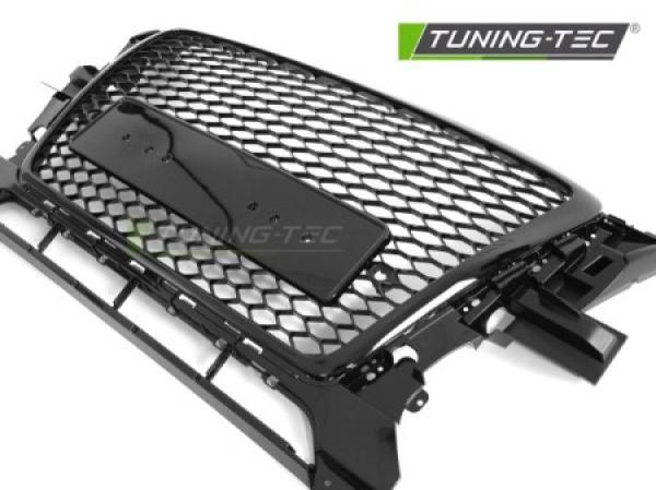 Upgrade Design Sportgrill / Kühlergrill für Audi Q5 08-12 schwarz glänzend in Wabenoptik - Kopie