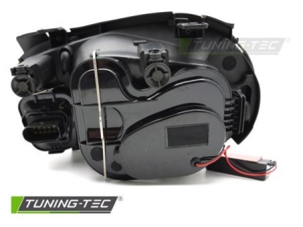 LED Angel Eyes Scheinwerfer für VW Golf 4 97-03 schwarz