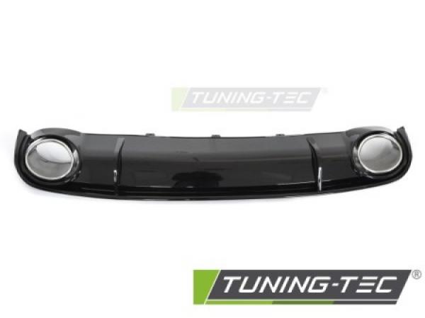 Upgrade Sport Design Heck Diffusor für Audi A4 B8 08-11 Hochglanz schwarz