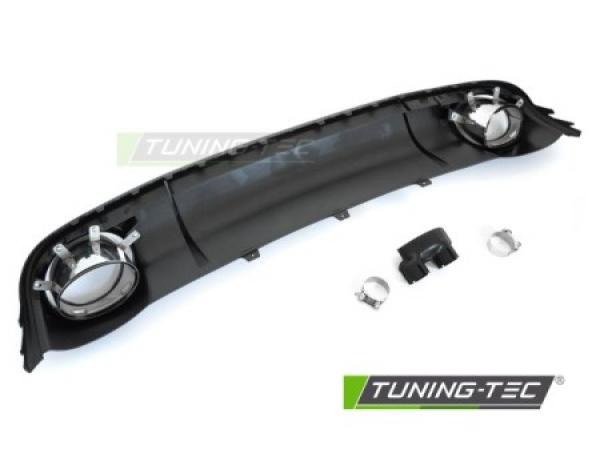 Upgrade Sport Design Heck Diffusor für Audi A4 B8 08-11 Hochglanz schwarz