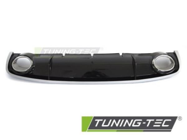 Upgrade Sport Design Heck Diffusor für Audi A4 B8 Facelift 12-15 Hochglanz schwarz