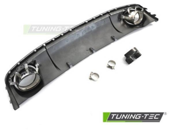 Upgrade Sport Design Heck Diffusor für Audi A4 B8 Facelift 12-15 Hochglanz schwarz