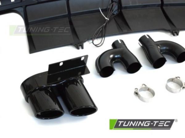 Upgrade Design Heck Diffusor für Audi A5 F5 19-23 Hochglanz schwarz