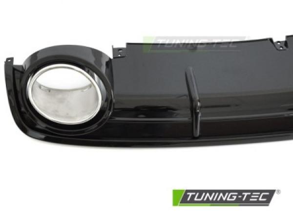 Upgrade Sport Design Heck Diffusor für Audi A6 C6 (4F) / Facelift 04-11 Hochglanz schwarz