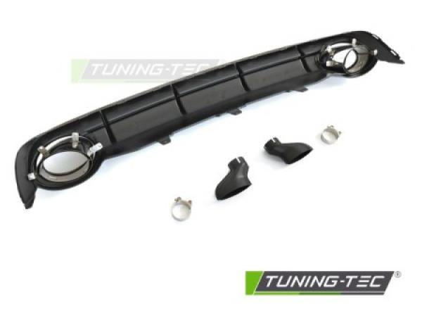 Upgrade Sport Design Heck Diffusor für Audi A6 C7 (4G) 11-14 Hochglanz schwarz