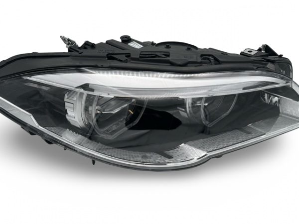 VOLL LED Angel Eyes Scheinwerfer Set für BMW 5er F10/F11 LCI (Facelift) 13-16 schwarz