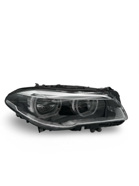 VOLL LED Angel Eyes Scheinwerfer Set für BMW 5er F10/F11 LCI (Facelift) 13-16 schwarz