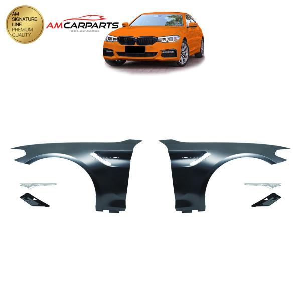 Upgrade Sport Design Kotflügel Set vorn passend für BMW 5er G30 / G31 Limousine / Touring 16+