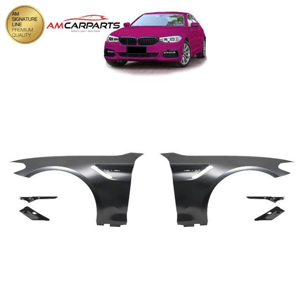Upgrade Sport Design Kotflügel Set vorn passend für BMW 5er G30 / G31 Limousine / Touring 16+