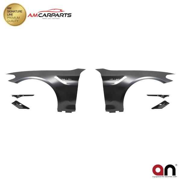 Upgrade Sport Design Kotflügel Set vorn passend für BMW 5er G30 / G31 Limousine / Touring 16+
