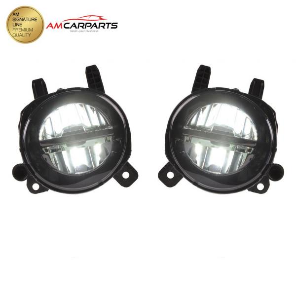 Hi-Power Upgrade LED Nebelscheinwerfer Set BMW 1er F20/F21 LCI  / 2er F22 LCI / 3er F30/31 LCI / 4er F32/F33/F36 schwarz/rauch