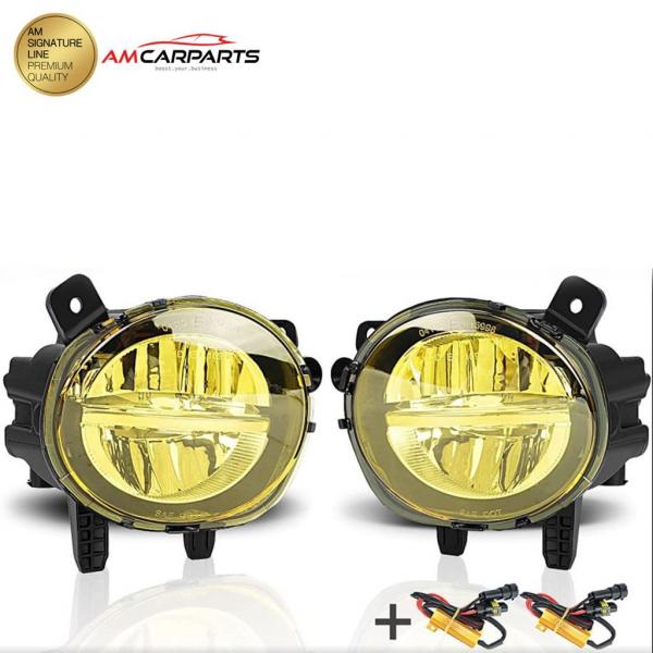 Hi-Power Upgrade LED Nebelscheinwerfer Set BMW 1er F20/F21 LCI  / 2er F22 LCI / 3er F30/31 LCI / 4er F32/F33/F36 gelb