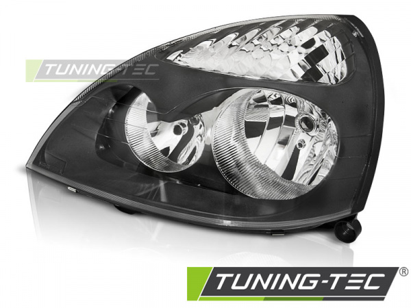 Upgrade Design Scheinwerfer Links für Renault Clio II 01-05 schwarz