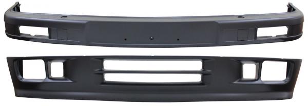 Upgrade Design Frontstoßstange für BMW 3er E30 85-94 Limo Cabrio Touring zweiteilig (Ober & Unterteil)