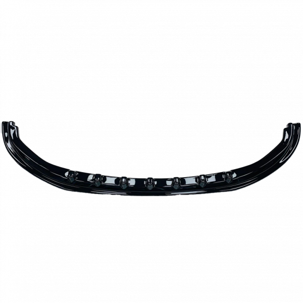 "Upgrade-Bus" Frontspoiler / Lippe V4 für VW T6.1 Transporter / Caravelle / Multivan 19-23 Hochglanz schwarz mit ABE