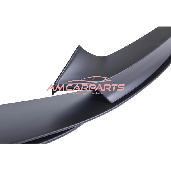 Upgrade Sport Design Frontspoilerlippe / Frontspoiler passend für BMW 2er (F22, F23) Coupé Cabrio 2013-2021 mattschwarz