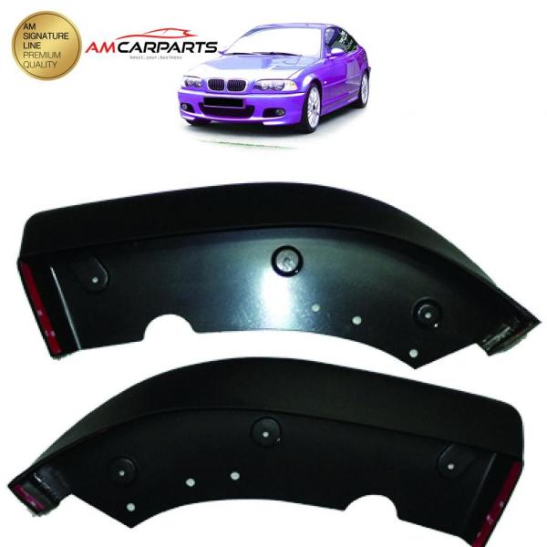 Upgrade Sport Design Frontspoiler passend für BMW 3er (E46) Coupé, Cabrio, Limousine, Touring, 1998-2006 mattschwarz
