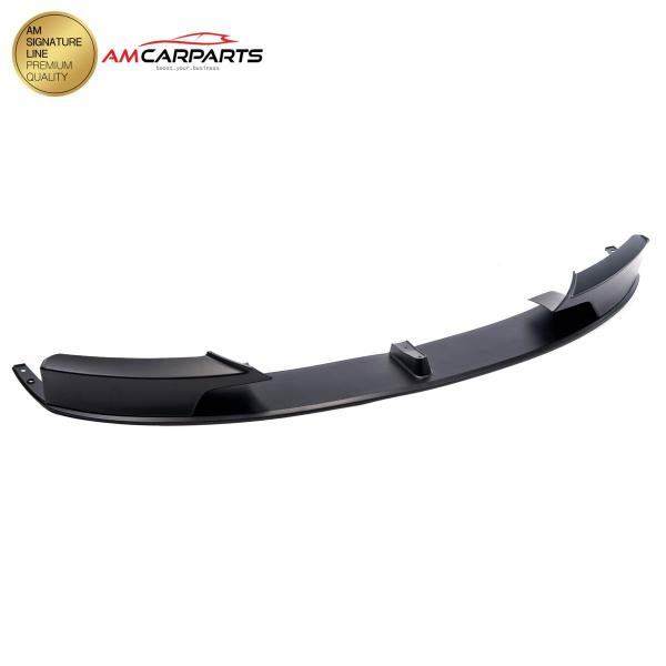Upgrade Sport Design Frontspoilerlippe / Frontspoiler passend für BMW 3er (F30) Limousine (F31) Touring 2012-2018 mattschwarz