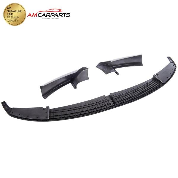 Upgrade Sport Design Frontspoilerlippe / Frontspoiler passend für BMW 3er (F30) Limousine (F31) Touring 2012-2018 mattschwarz