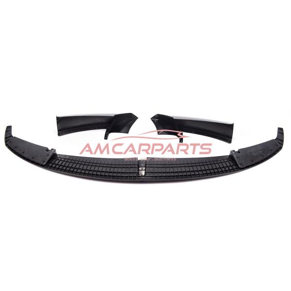 Upgrade Sport Design Frontspoilerlippe / Frontspoiler passend für BMW 3er (F30) Limousine (F31) Touring 2011-2018 glänzend schwarz