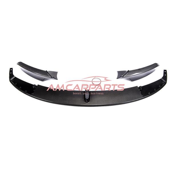 Upgrade Sport Design Frontspoilerlippe / Frontspoiler passend für BMW 3er (F30) Limousine (F31) Touring 2012-2018 Carbon-Optik