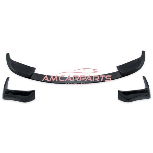 Upgrade Sport Design Frontspoilerlippe / Frontspoiler passend für BMW 3er (F30, F31) Limousine & Touring 2011-2018 glänzend schwarz