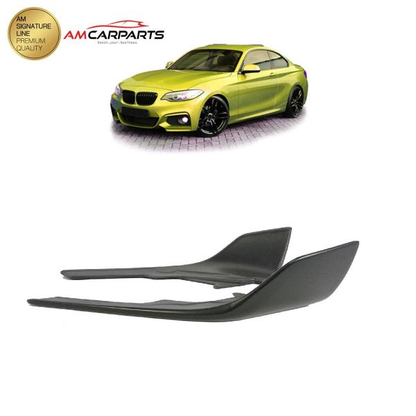 Upgrade Sport Design Frontspoilerlippe / Frontspoiler passend für BMW 2er (F22) Coupe (F23) Cabriolet 2012-2018 Carbon-Optik