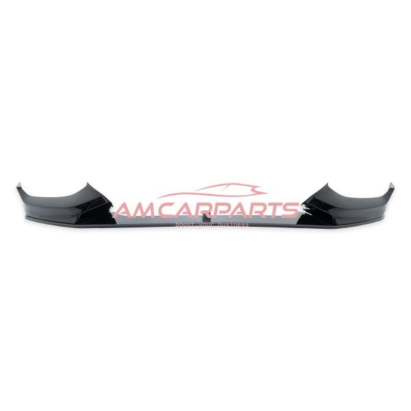 Upgrade Sport Design Frontspoilerlippe / Frontspoiler passend für BMW 1er (F20 / F21) Schrägheck, Facelift 2015-2019 schwarz hochglanz