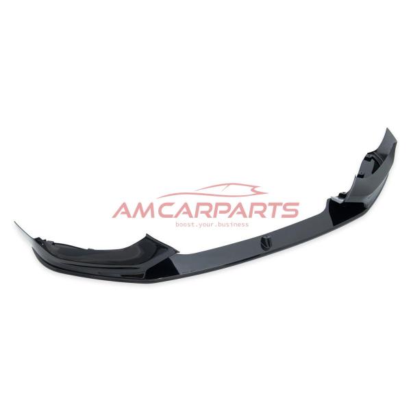 Upgrade Sport Design Frontspoilerlippe / Frontspoiler passend für BMW 1er (F20 / F21) Schrägheck, Facelift 2015-2019 schwarz hochglanz