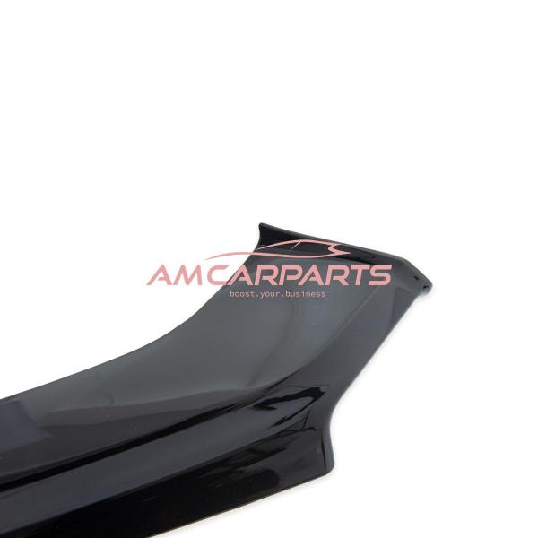 Upgrade Sport Design Frontspoilerlippe / Frontspoiler passend für BMW 1er (F20 / F21) Schrägheck, Facelift 2015-2019 schwarz hochglanz