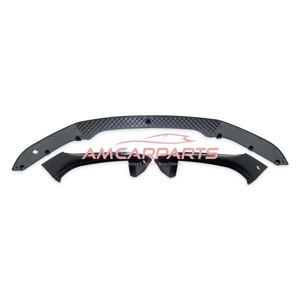 Upgrade Sport Design Frontspoilerlippe / Frontspoiler passend für BMW 1er (F20 / F21) Schrägheck, Facelift 2015-2019 schwarz hochglanz