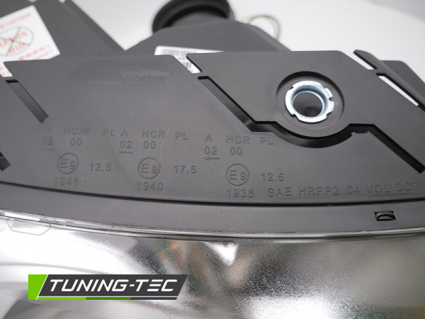 Black Design Scheinwerfer für VW Passat 3C B6 05-10 Schwarz