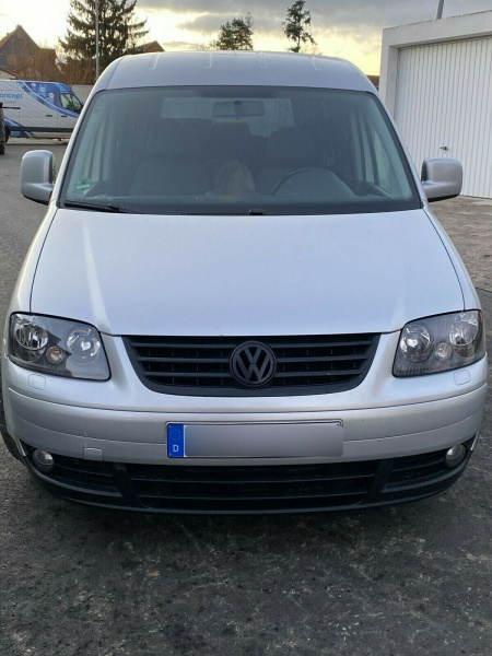 Upgrade Klarglas Scheinwerfer links für VW Touran 1T 03-06 schwarz